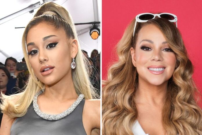 Ariana Grande e Mariah Carey in "Yes, And?" remix