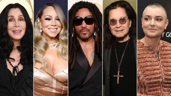 Rock and Roll Hall of Fame 2024: Cher, Mariah Carey, Lenny Kravitz, Ozzy Osbourne e Sinéad O'Connor tra i candidati