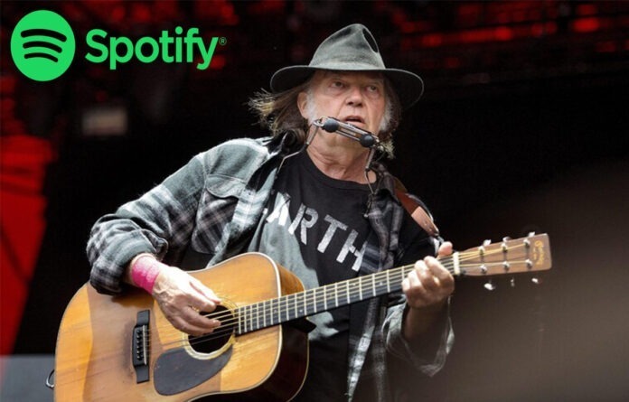Neil Young reintegrerà la sua musica sulla piattaforma Spotify