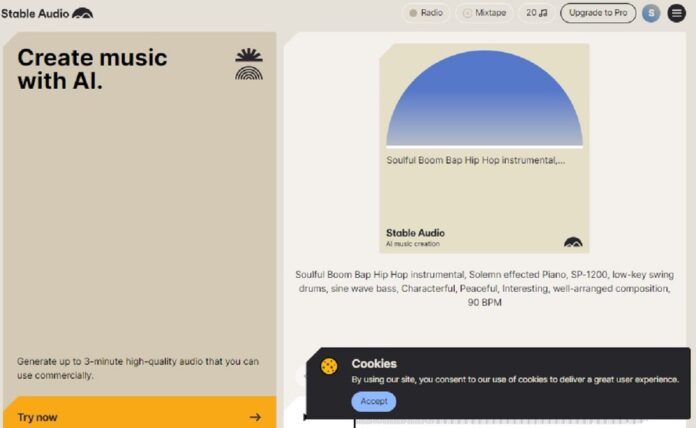 Stable Audio 2.0 genera tracce musicali complete di tre minuti con voce