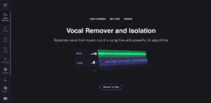 vocal remover - strumenti di intelligenza artificiale